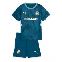 Maglia Calcio Olympique de Marseille Seconda Divisa Bambino 2024-25 Manica Corta (+ pantaloncini)